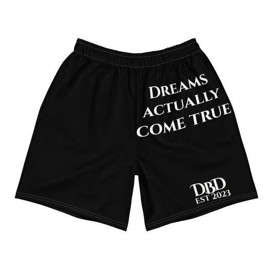 Athletic Shorts "Dreams" - Black