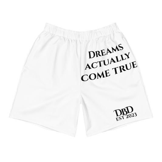 Athletic Shorts "Dreams" - White