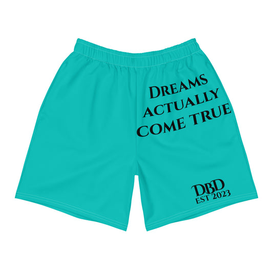 Athletic Shorts "Dreams" - Iris Blue