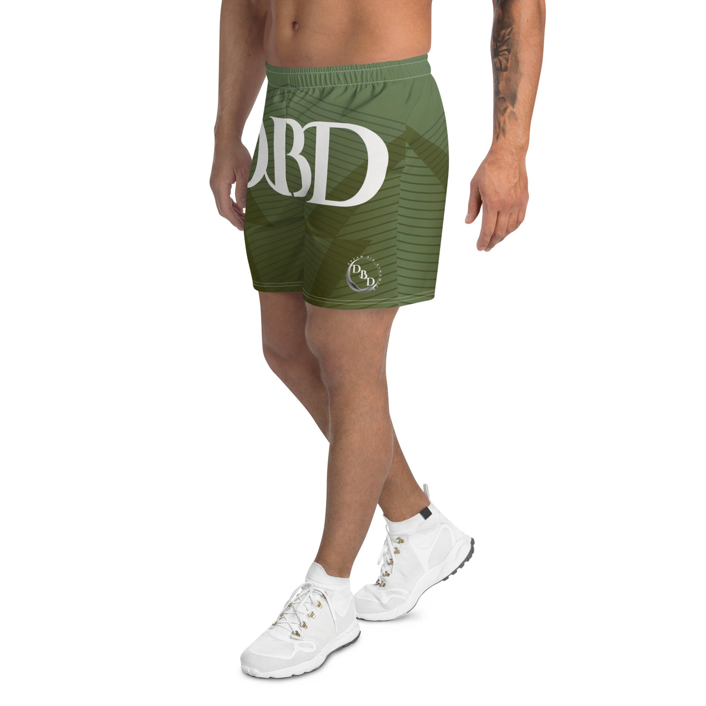 Athletic Shorts - Army Green