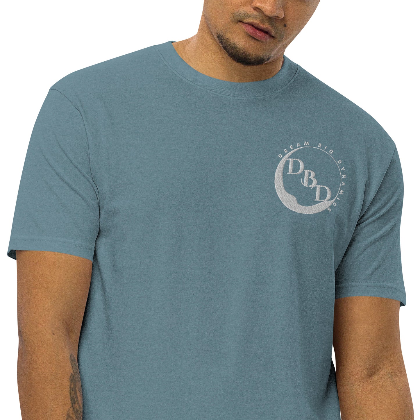Men’s Embroidered Heavyweight Tee